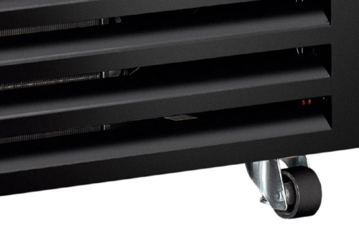 Хладилна витрина за сладолед, статична с 1 врата, 440 л, клас B, черна - kuhnensko.com Хладилна витрина за сладолед, статична с 1 врата, 440 л, клас B, черна