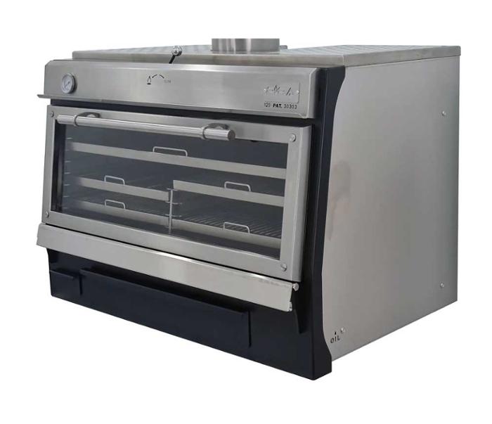 Фурна-барбекю на дървени въглища PIRA-120 LUX, настолна - kuhnensko.com Фурна-барбекю на дървени въглища PIRA-120 LUX, настолна