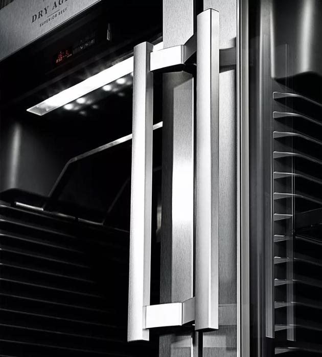 Хладилна витрина за сухо зреене, Premium S, 100 кг, неръждаема - kuhnensko.com Хладилна витрина за сухо зреене, Premium S, 100 кг, неръждаема