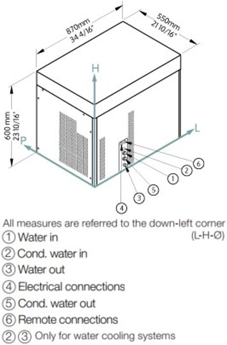 Ледогенератор за Flat Scales лед 250 кг/24 ч, без бин, водно охлаждане - kuhnensko.com Ледогенератор за Flat Scales лед 250 кг/24 ч, без бин, водно охлаждане